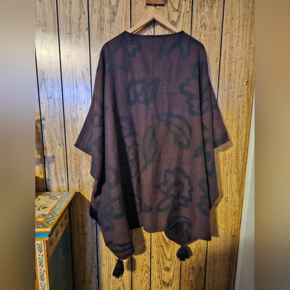CLEOBELLA Sevigny Caplet Shawl Pancho - One Size - Picture 7 of 8